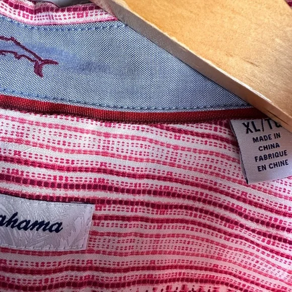 Tommy Bahama Bay Street Silk Shirt Sz XL - Picture 3 of 6